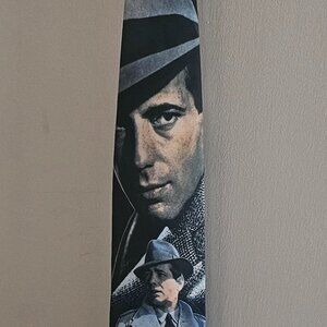 Tie Humphrey Bogart Mens - Color Casablanca Image 1994 Vintage Ralph Marlin